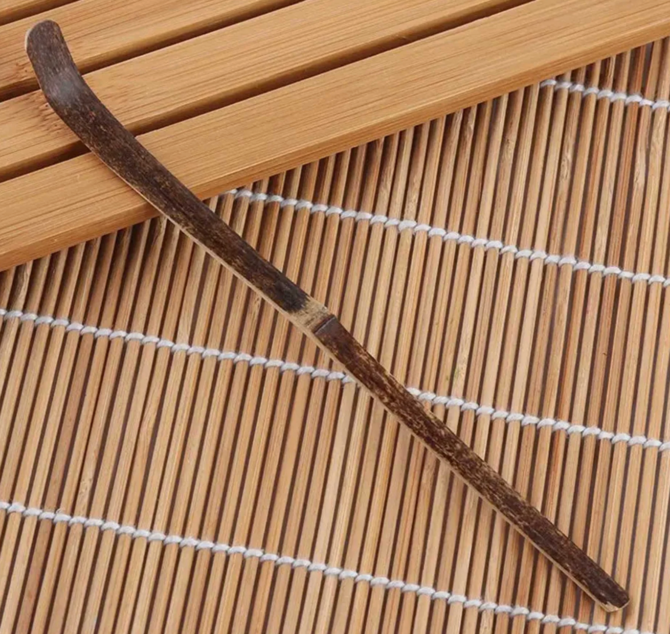 Dark Bamboo Scoop
